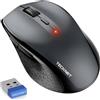 TECKNET Mouse Wireless, 4800DPI Mouse Ergonomico Senza Fili, 2,4 GHz Mouse Silenzioso con Ricevitore Nano USB, 6 Pulsanti Dpi Mouse, Durata Batteria Di 30 Mesi, Compatibile Con Pc, Mac, Laptop-Grigio
