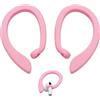 CXNXFD 2 pezzi in silicone anti-perdita per cuffie Bluetooth, auricolari per cuffie, supporto anti-perdita (rosa)