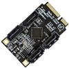 xiwai Mini PCI Express PCI-E a SATA 3.0 scheda di estensione, convertitore adattatore a 4 porte 6Gbps disco rigido per SSD