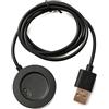 SYSTEM-S Cavo USB 2.0, 100 cm, stazione di ricarica per orologio Realme Watch 2 Pro 2, colore: nero