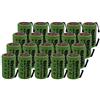 Electron 20x Batteria ricaricabile Ni-Mh 1/2 A 1,2V 1000mAh con linguette lamelle terminali a saldare per pacco pacchi batteria lampada di emergenza 1/2A 2/3A 2/3AF 2/3 A AF 29x17mm 17x29mm