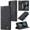 Phernykas Cover per Sony Xperia 1 VII Libro Pelle Portafoglio, [Porta Carte] [Magnetica] Premium PU Flip Wallet Custodia Cellulare Protection per Sony Xperia 1 VII Leather Case, Nero