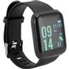 Asixxsix Orologio Fitness Tracker, Monitor del Sonno, Frequenza Cardiaca, Contapassi, Contacalorie, Smartwatch Impermeabile con Notifiche di Chiamata per Uomo e Donna, Compatibile con (BLACK)
