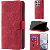 CaseGla Cover per Motorola Edge 70 Fusion, Rosso