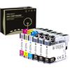 Okra Confezione da 6 cartucce LC223 compatibili con Brother LC 223 XL LC223XL per Brother DCP J4120DW DCP J562DW Brother MFC J4420DW MFC J4620DW MFC J5320DW MFC J5620DW MFC J5720DW MFC-J480DW MFC
