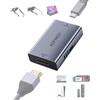 AGFINEST Adattatore da HDMI a USB-C, 8K60Hz 4K120Hz 2K240Hz Sorgente HDMI a Display USB-C, Case in Alluminio, per PS5, Xbox, Switch, Laptop, Fire TV Stick a Occhiali AR XREAL, RayNeo, Vitur, Monitor Portatile