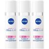 Nivea Cellular Expert Filler Fluido UV Siero Viso Quotidiano SPF 50 + 30 ml, idratante e antirughe 3x30 ml