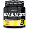 BioTechUSA BCAA 8:1:1 Zero | Rapporto 8:1:1 di leucina, isoleucina e valina | Senza zucchero, senza glutine, 250 g, Tè freddo alla Pesca