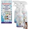 Mnozreo Spray Sbrinante per Frigorifero e Congelatore,Spray Antigelo per Frigorifero,Defrosting Sprays For Fridge Freezer,Sbrinamento per Congelatore Professionale,Rimuove Efficacemente di Ghiaccio,2pc