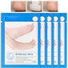 TULAMORIY 10 pcs Gel Plasters per piedi,cerotti traspiranti,cushioned pads per talloni,prevenzione attrito,per tallone,impermeabili e resistenti