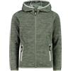 CMP Bambini Hoodie giacca, avocado mel, 152