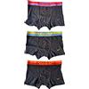 LEGEA, 6 Paia di Boxer Uomo in Cotone Elasticizzato con Elastico Esterno. Modello 3 - Taglia 6-XL