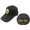 Guns N' Roses Cappellino da Baseball Classic Band Logo Nuovo Ufficiale Nero Size One Size