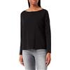 VERO MODA Bestseller A/S VMNANCY LS Boatneck GA Noos Pullover da Donna, Nero, S, Schwarz, S