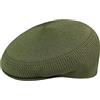 Kangol Coppola 504 Tropic Ventair Berretto Piatto Cappellino da Uomo M (56-57 cm) - Oliva