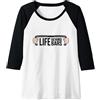 Bici Tech-Tees Donna Vita dietro le sbarre Bici da strada per donne Maglia con Maniche Raglan