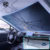 Karcle Parasole per Parabrezza Auto, Protezione Solare Universale, Ombrello Pieghevole per Finestrini Auto