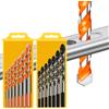 CHUJIN 3-12mm Punta da trapano per vetro multifunzionale Triangolo Set di punte diamantate Piastrelle di ceramica Cemento Mattoni Legno Punzonatura Foro Sega Trapano per metallo