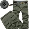 GQXAON Pantaloni Tattici da Uomo, Pantaloni Cargo Casual, Pantaloni da Lavoro per Sport all'Aperto, Joggers di Alta Qualità, Pantaloni da Escursionismo, Pantaloni Sportivi Coreani