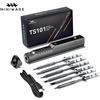 NONE Saldatore originale TS101 65W Mini LCD portatile a temperatura regolabile nuovo aggiornamento TS100 con Set di punte per saldatore
