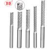 BB Fresa per mais CNC Utensile da taglio fai da te Punte per router per incisione in metallo duro solido PCB Bachelite Fibra di vetro 3.175 4 6 8 10 Diametro gambo
