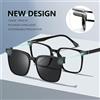 VICKY NEW IN Clip magnetica su occhiali miopia ottica per uomo donna occhiali da sole polarizzati occhiali da lettura da vista TJ2190