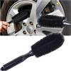 NONE Spazzola per ruote per auto Spazzole per pulizia pneumatici Strumenti Scrubber per cerchioni per auto Maniglia per spolverino Ruote per camion moto Spazzola per dettagli auto