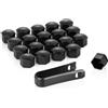 NONE 20 pz/lotto 17mm capocorda ruota bullone dado centrale coperture tappi 321601173 A per Audi A4 Q5 Golf Skoda SEAT con bullone esagonale da 17 mm