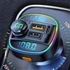 DYBO Trasmettitore FM Bluetooth 5.0 Modulatore di autoradio vivavoce Lettore MP3 con adattatore di ricarica super rapido USB da 22,5 W per auto