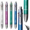 NONE Set di penne a sfera con penna multicolore 6 in 1, retrattile, 5 colori e matita meccanica in una penna multifunzione, cancelleria