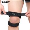 AOLIKES 1 pz regolabile rotuleo cinturino al ginocchio supporto per ginocchiera per corsa artrite maglione tennis basket sollievo dal dolore al ginocchio