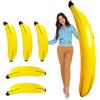 NONE 1 pz Banana Gonfiabile 60 cm/180 cm Banana Finta Frutta Puntelli Giocattoli Gonfiabili Giocattoli di addio al nubilato Giochi di Festa Lancio Anello Giocattolo