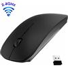 congdi Mouse wireless sottile Mouse ottico da 2,4 GHz 1600 DPI Gamer Office Mouse silenzioso Mouse dal design ergonomico con ricevitore USB per PC portatile