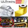 PQY A Gold 2 '' Nastro di scarico termico Presa d'aria Isolamento termico Scudo Avvolgimento Barriera termica riflettente Motore autoadesivo 2 pollici 5/10M