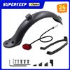 NONE Per Xiaomi Norma Mijia MI M365 1S M187 Pro E-Scooter Pneumatico Splash Parafango con Fanale Posteriore Anteriore Parafango posteriore linea a vite Parti
