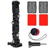 VeFly Supporto per casco moto per Gopro Hero 10 9 8 7 6 5 4 3 Yi osmo Action Sports Supporto per fotocamera Supporto integrale Accessori Cinghia