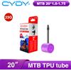 CYDY 23g CYDY TPU Camera d'aria per bici 20 "406 20x1.0 1-1/8 1-1/4 1.25 1.35 1-3/8 1.5 1.75 valvola pneu 45/65mm BMX Pneumatico per bicicletta