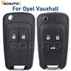 NONE Chiave A Distanza Dell'automobile Fob Borsette Caso di Ricambio Per Opel Vauxhall Corsa Astra Vectra Zafira Omega HU100 Lama Uncut 2 3 Bottoni