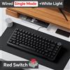 Ajazz Tastiera Meccanica Wireless AJAZZ AK820/Pro Bluetooth 5.1 2.4G USB-C Cablata Hot Swappable RGB da Gaming con Montaggio Gasket
