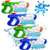 NONE Pistola ad acqua ad alta capacità da 600 cc per bambini Adulti Pistola ad acqua estiva a lungo raggio Giocattolo Blaster Super Soaker per piscina Spiaggia