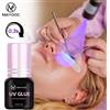 MAYOOC LASH MAYOOC Colla per ciglia UV Estensioni ciglia adesive 0.1S Asciugatura rapida Forte colla per extension ciglia finte Durata Logo personalizzato
