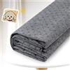 NONE Tessuto con supporto spesso in tessuto trapuntato antiscivolo da 1 * 1 m, tessuto con supporto perfetto per tappeti e forniture per la produzione di tappeti