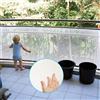 NONE 300x77 cm Rete di sicurezza per bambini Durevole Scale per bambini Rete di sicurezza Casa Balcone Finestra Scala Protezione Gatto Pet Recinzione sicura Rete