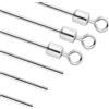 NONE Albero del filo da pesca in acciaio inossidabile, forniture per la produzione di esche artificiali per Spinner in linea Drop Shot Rig Punch Rig Tokyo Rig Spinnerbait