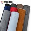 Meetee 20x30-100*143 cm Tessuto autoadesivo in pelle sintetica Tessuti adesivi in pelle scamosciata per metro Porta interna auto Panno in velluto Finiture fai da te
