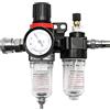NONE Il filtro dell'aria del separatore d'olio e d'acqua del compressore d'aria AFC2000 AFR2000 + AL2000 G1/4 viene utilizzato per ridurre il regolatore della valvola di pressione