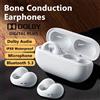 LS NUOVO Bluetooth 5.3 Cuffie a conduzione ossea wireless T75 Clip Ear Musica con cancellazione del rumore Cuffie HD Chiamate Sport Gaming Auricolare
