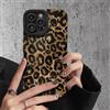 Potdemiel Custodia per telefono Y2K con stampa leopardata marrone INS per Samsung Galaxy S25 S24 S23 S22 S21 S20 Note20 FE Plus Ultra 4G 5G Cover posteriore in silicone