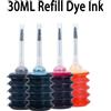 NONE Kit di ricarica inchiostro per stampanti Epson, Canon, HP, Brother - Compatibile con tutti i modelli di cartucce d'inchiostro e sistemi CISS (Ink Tank)
