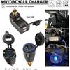 Vansong Moto Caricatore USB DIN Hella Presa QC3.0 Adattatore di Carica Per BMW G310R G310GS R1200GS R1250GS K1200LT/GT F800GT F900R/XR